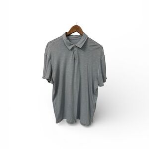 John Varvatos Light Gray Polo Shirt